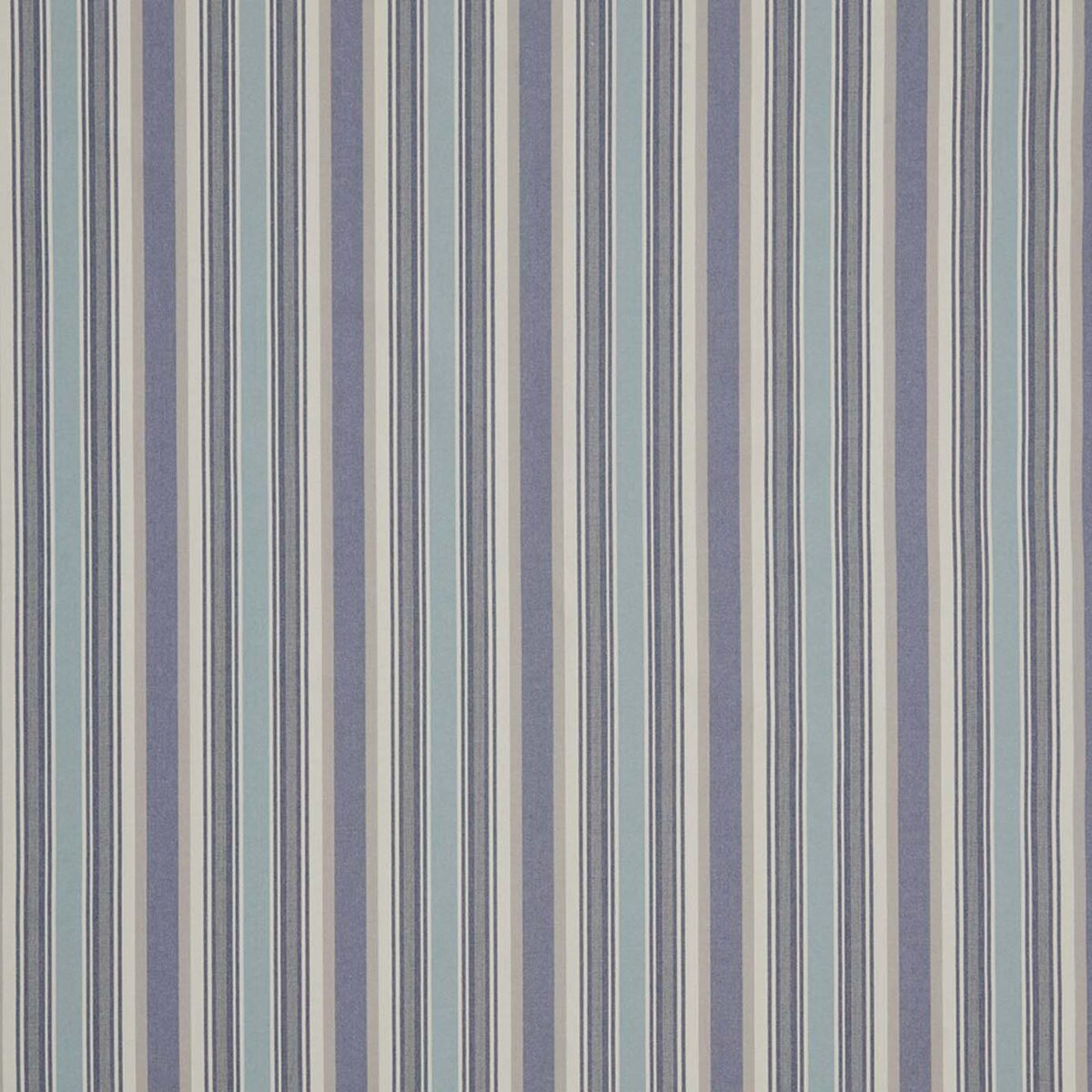 blue striped cotton fabric from iLiv