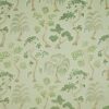 green botanical velvet-chenille fabric from iLiv