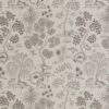 black-grey botanical jacquard fabric from iLiv