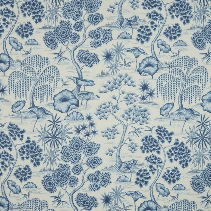 Porcelaine Fabric - Delft swatch