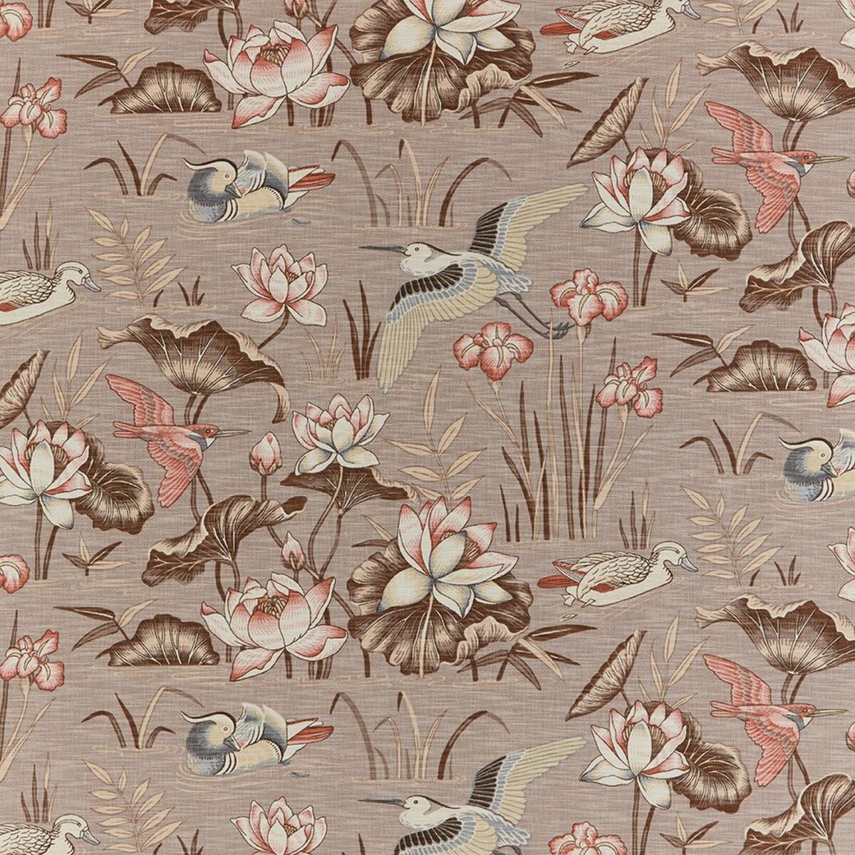 Siyuri Fabric - Caribou by neutral animal printed fabric from iLiv