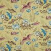 yellow animal printed fabric from iLiv