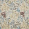 blue botanical embroideried fabric from iLiv