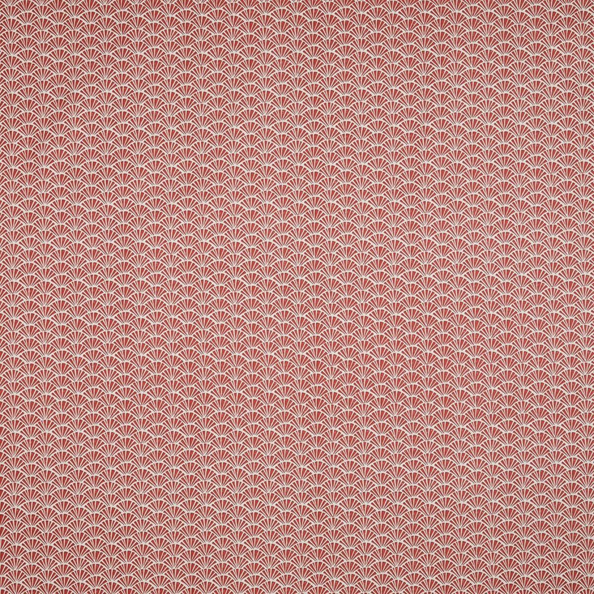 Tatami Fabric - Chinese Red by red contemporary cotton fabric from iLiv