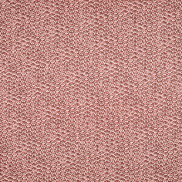 Tatami Fabric - Chinese Red by red contemporary cotton fabric from iLiv