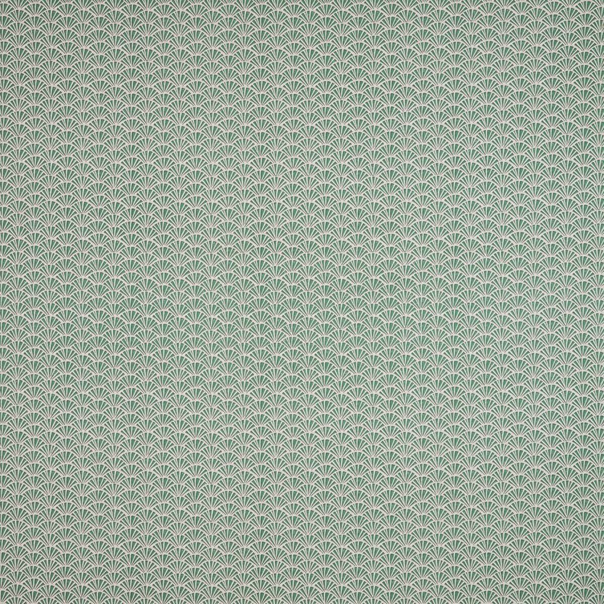 Tatami Fabric - Evergreen by green contemporary cotton fabric from iLiv