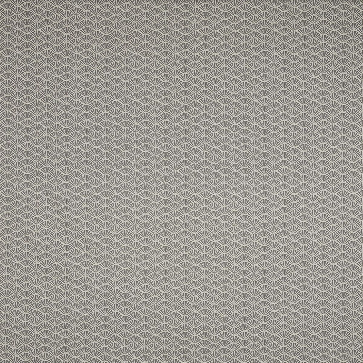 Tatami Fabric - Stone by black-grey contemporary cotton fabric from iLiv