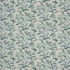 blue botanical cotton fabric from iLiv