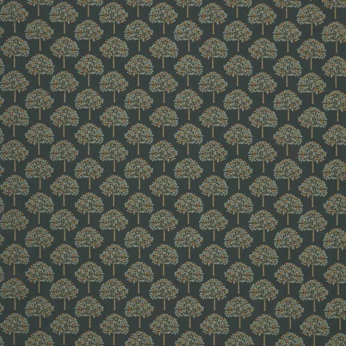 Orange Grove Fabric - Pine swatch