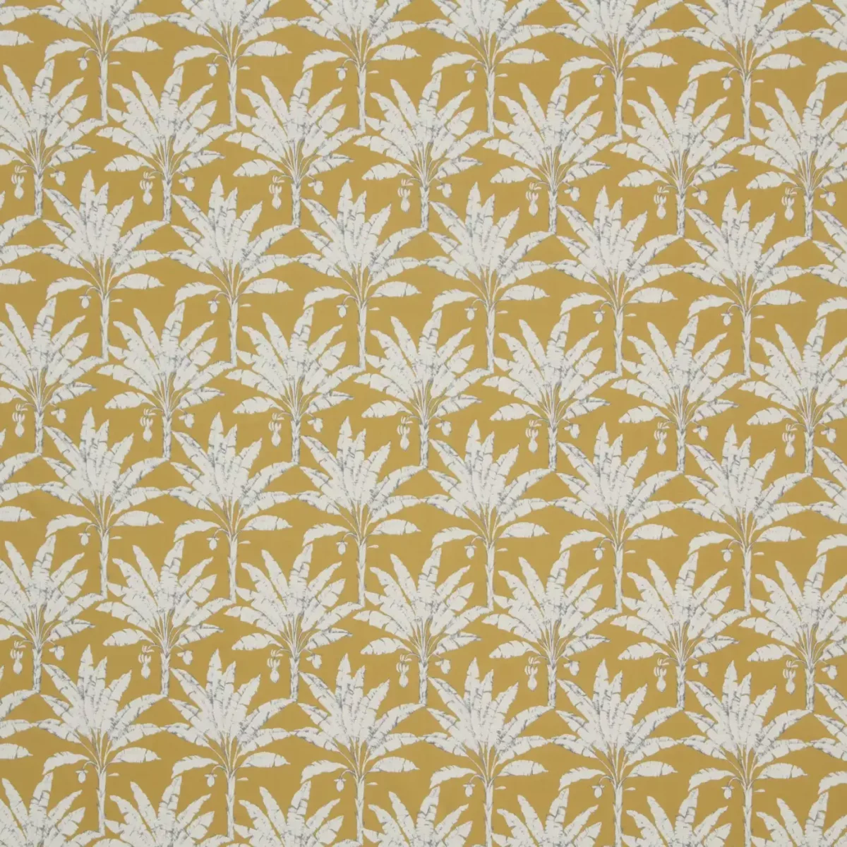 white botanical cotton fabric from iLiv