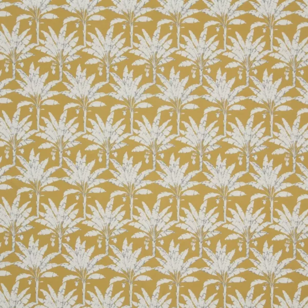 white botanical cotton fabric from iLiv