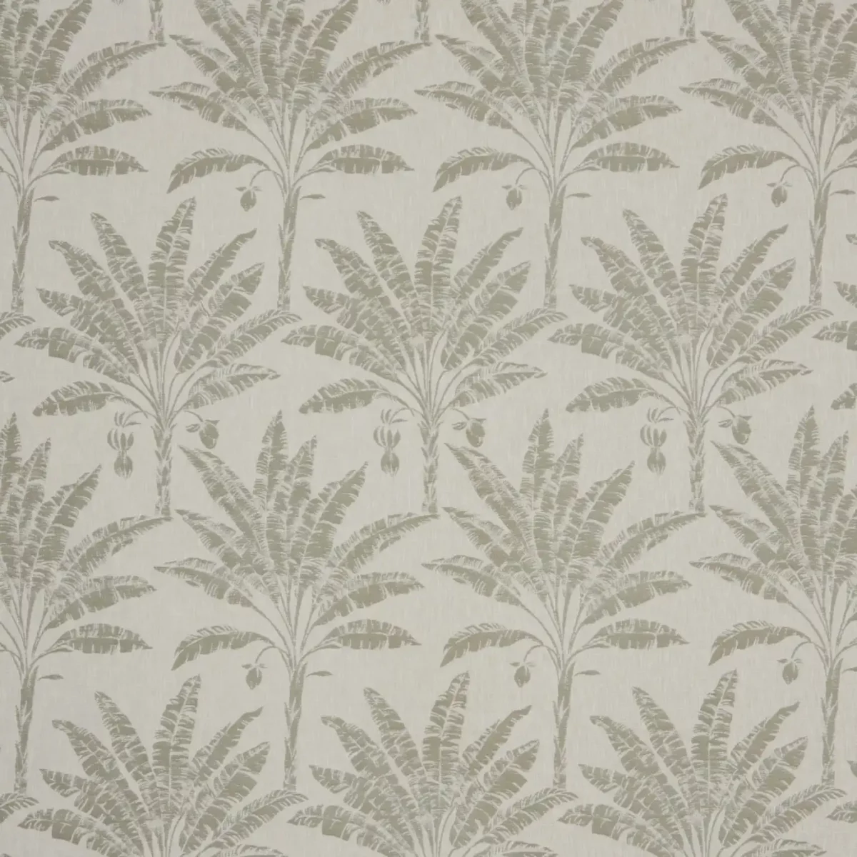 Palram Fabric - Mist by green botanical jacquard fabric from iLiv