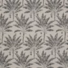 black-grey botanical jacquard fabric from iLiv