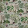 green botanical cotton fabric from iLiv