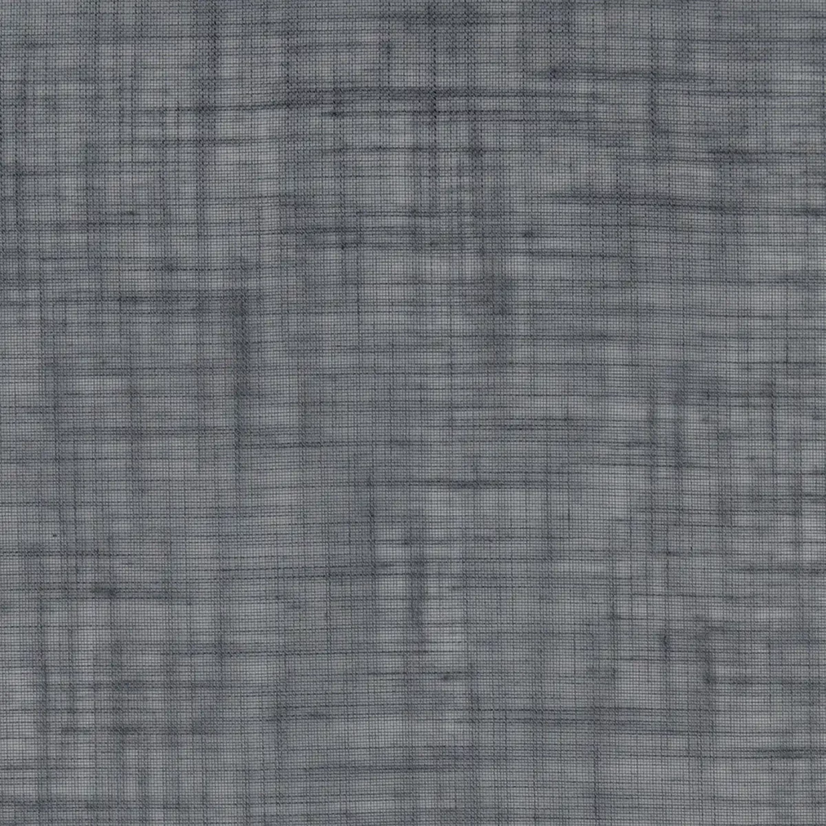 Vive Fabric - Slate Blue by blue plain voile-sheer fabric from iLiv