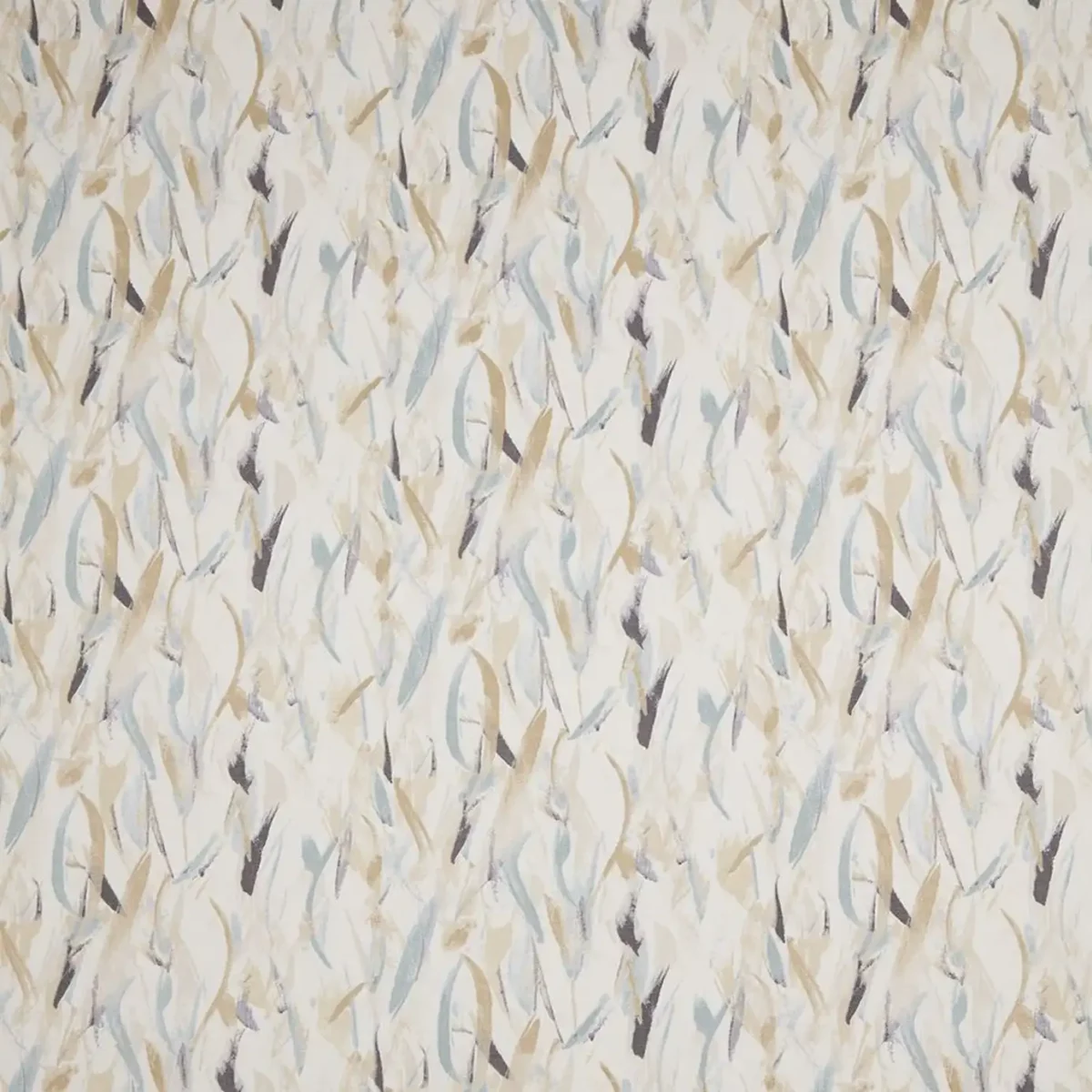 Lunette Fabric - Cornflower by multicolour botanical printed fabric from iLiv