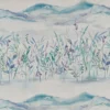 blue botanical printed fabric from iLiv