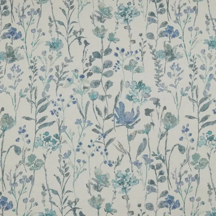 Pasture Fabric - Cobalt swatch