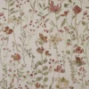 green botanical jacquard fabric from iLiv