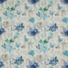 blue botanical printed fabric from iLiv