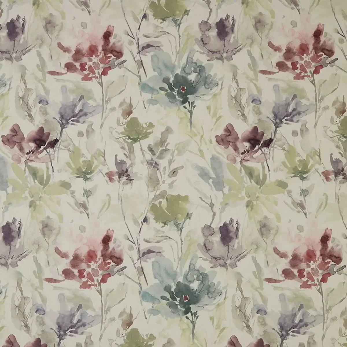 multicolour botanical printed fabric from iLiv