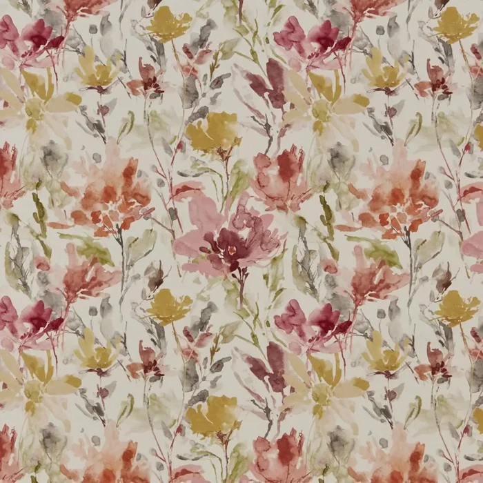 Water Meadow Fabric - Rosewood swatch