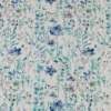 blue botanical printed fabric from iLiv