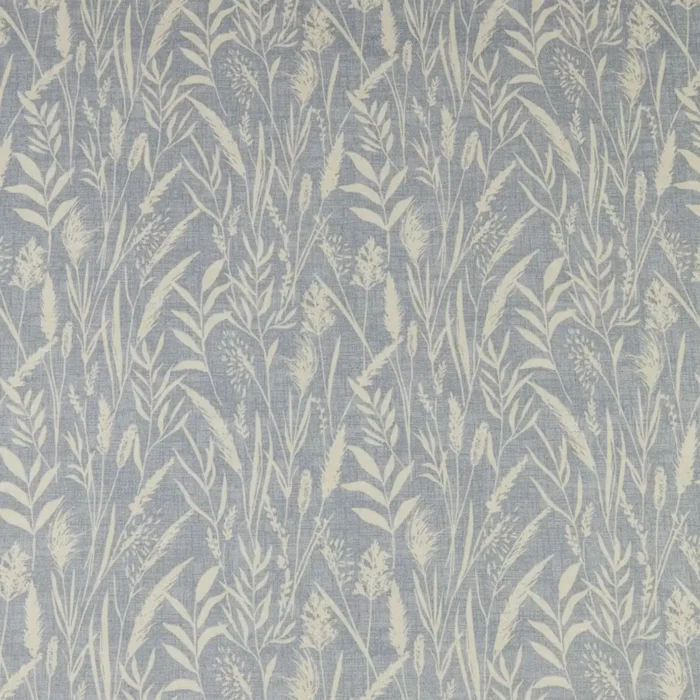 Wild Grasses Fabric - Cornflower swatch