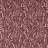 red botanical printed fabric from iLiv
