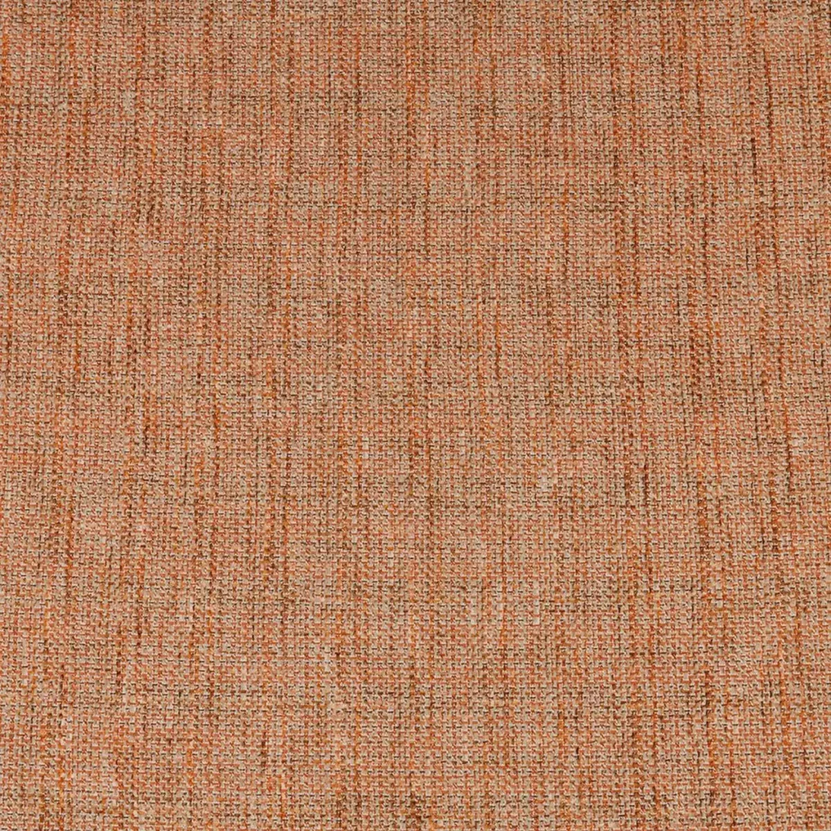 Zen Fabric - Clementine by orange plain woven fabric from iLiv