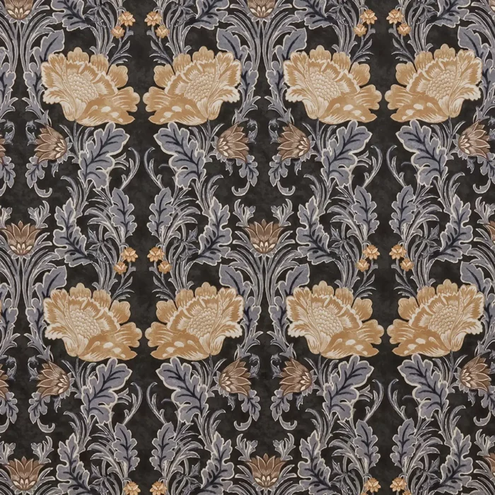 Acantha Fabric - Lava swatch