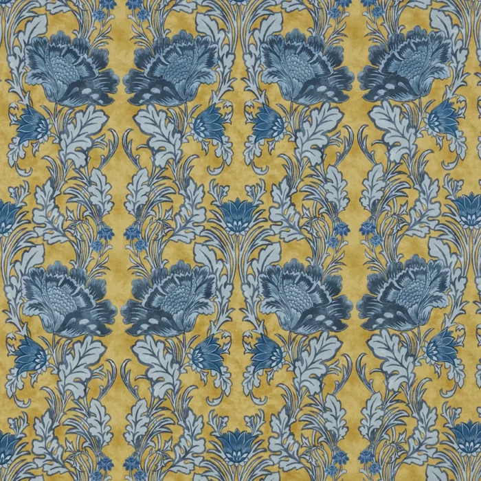 Acantha Fabric - Ochre swatch