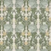 green botanical cotton fabric from iLiv