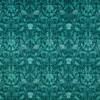 blue botanical velvet-chenille fabric from iLiv