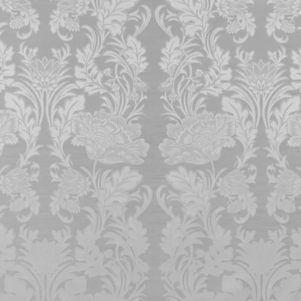 black-grey botanical jacquard fabric from iLiv