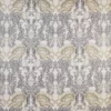 black-grey botanical woven fabric from iLiv
