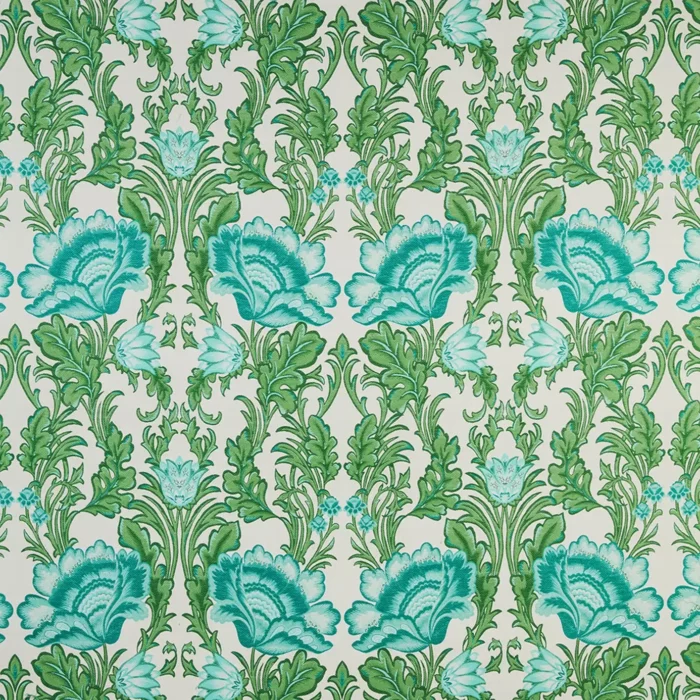 Pimpernel Fabric - Turquoise swatch