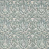 blue botanical cotton fabric from iLiv