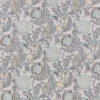 black-grey botanical cotton fabric from iLiv