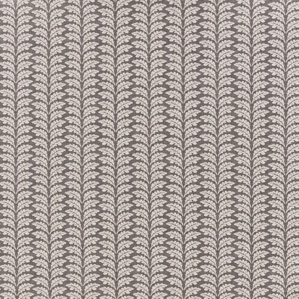 black-grey botanical cotton fabric from iLiv