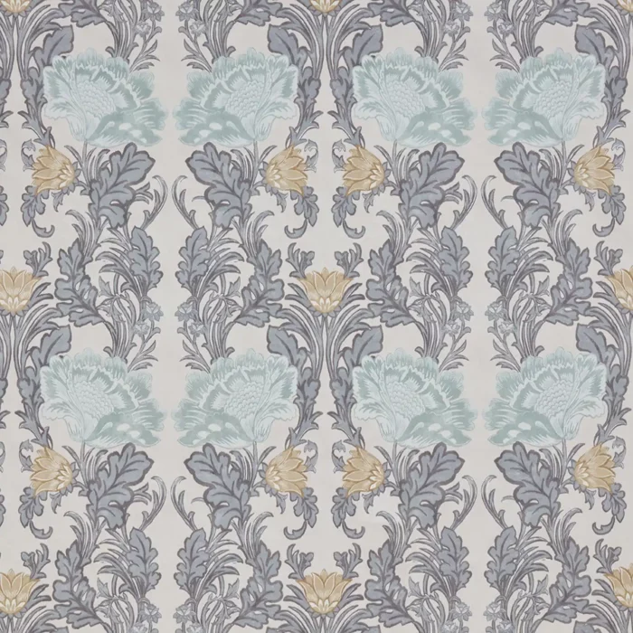 Acantha Fabric - Chrome swatch