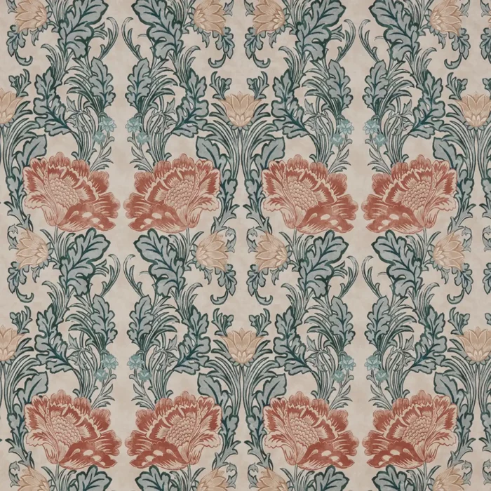 Acantha Fabric - Henna swatch