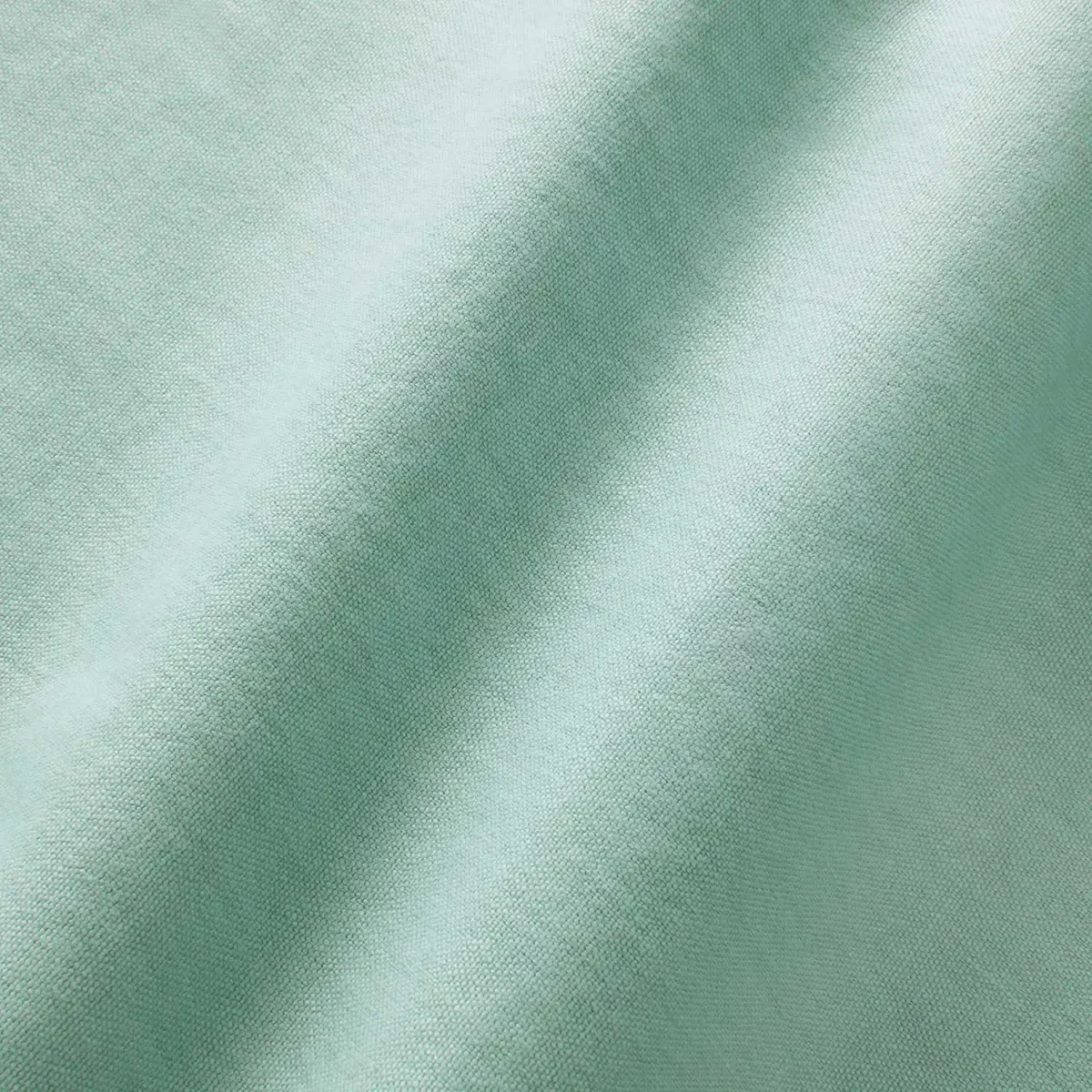 Elba Fabric - Ice Blue by blue plain linen fabric from Linwood Fabrics