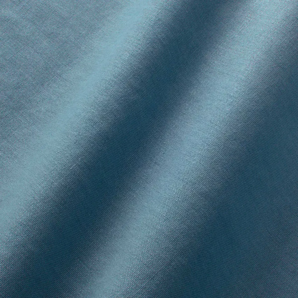blue plain linen fabric from Linwood Fabrics