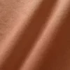 orange plain linen fabric from Linwood Fabrics