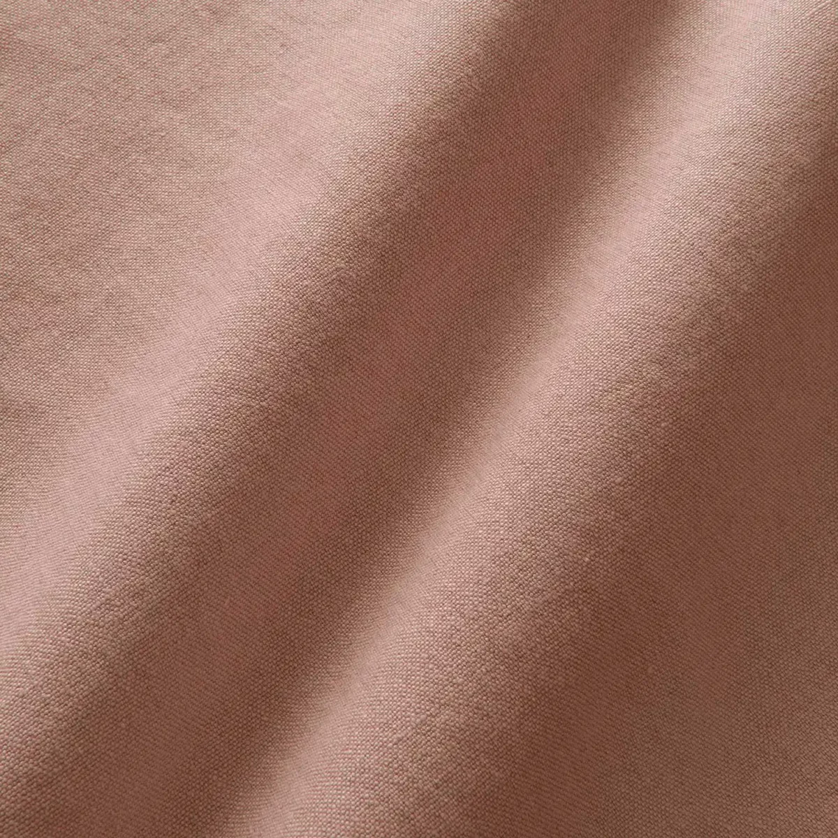 Elba Fabric - Roseberry by pink plain linen fabric from Linwood Fabrics