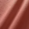 orange plain linen fabric from Linwood Fabrics