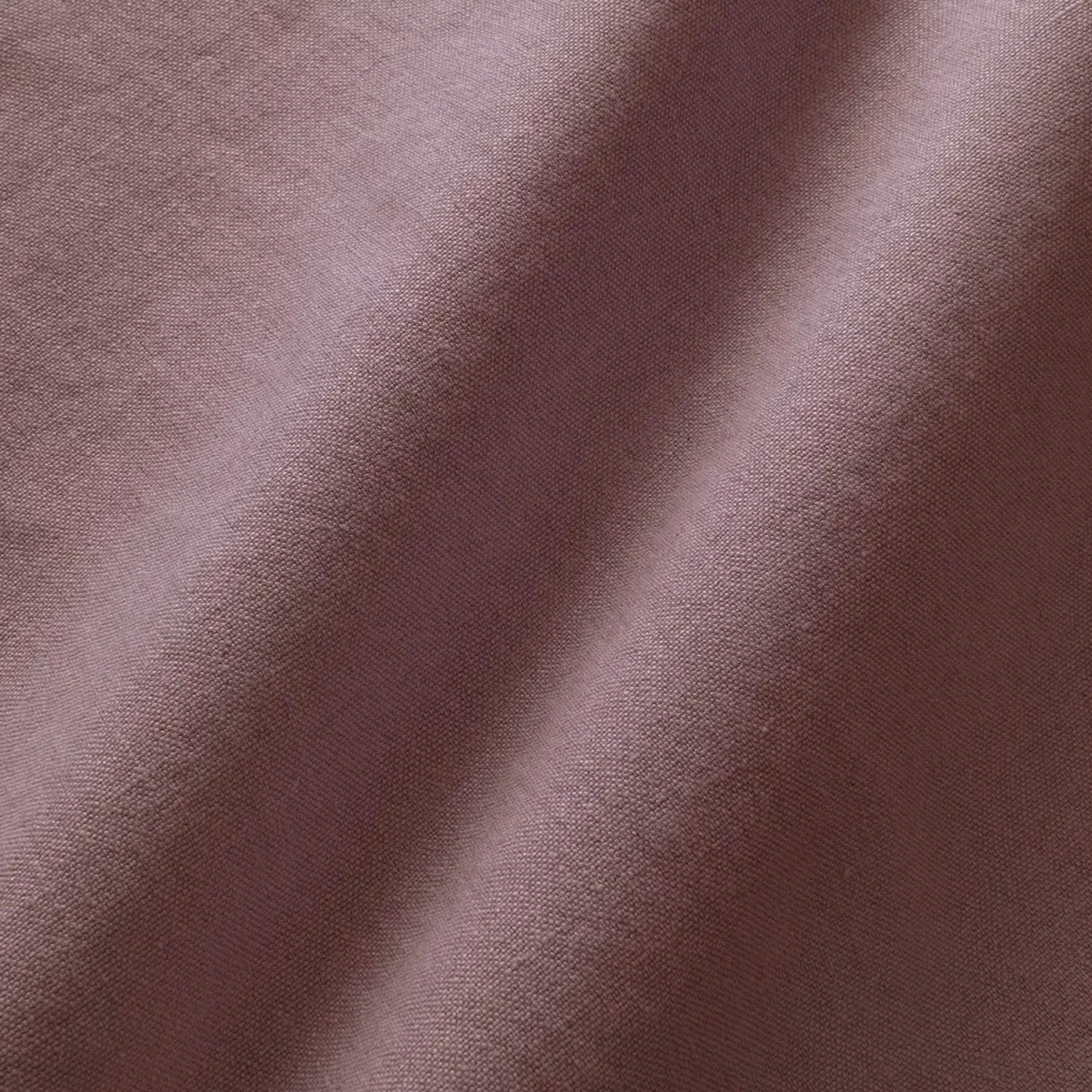 Elba Fabric - Rosebay by purple plain linen fabric from Linwood Fabrics