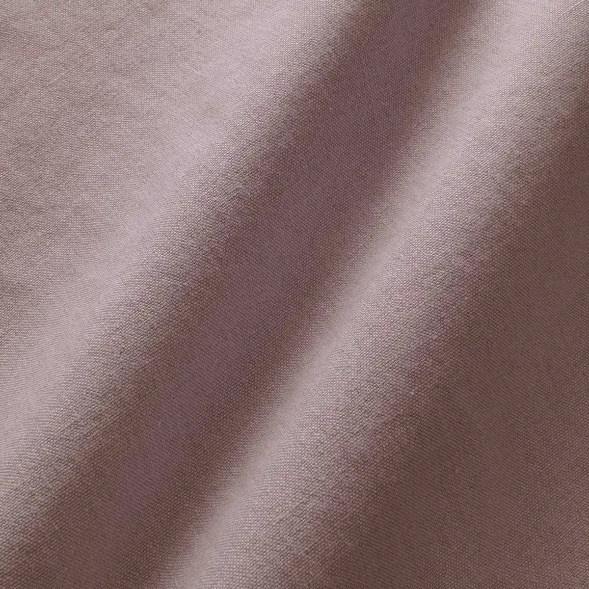 Elba Fabric - Heather by purple plain linen fabric from Linwood Fabrics