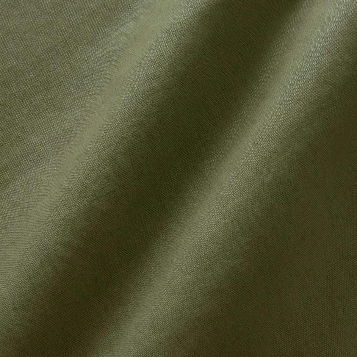 green plain linen fabric from Linwood Fabrics